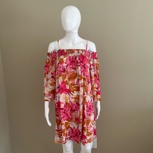 Lascana/Venus off the shoulder floral summer dress.